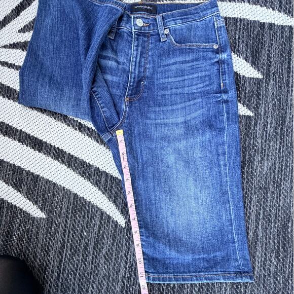 Banana Republic Factory Bermuda Denim Long Shorts Size 25/0 - Picture 4 of 8